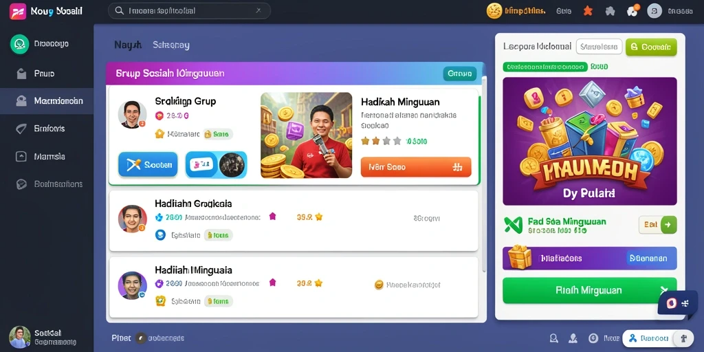 Tampilan antarmuka yang ramah pengguna dan intuitif.